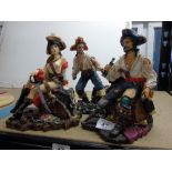 3 X PIRATE FIGURES