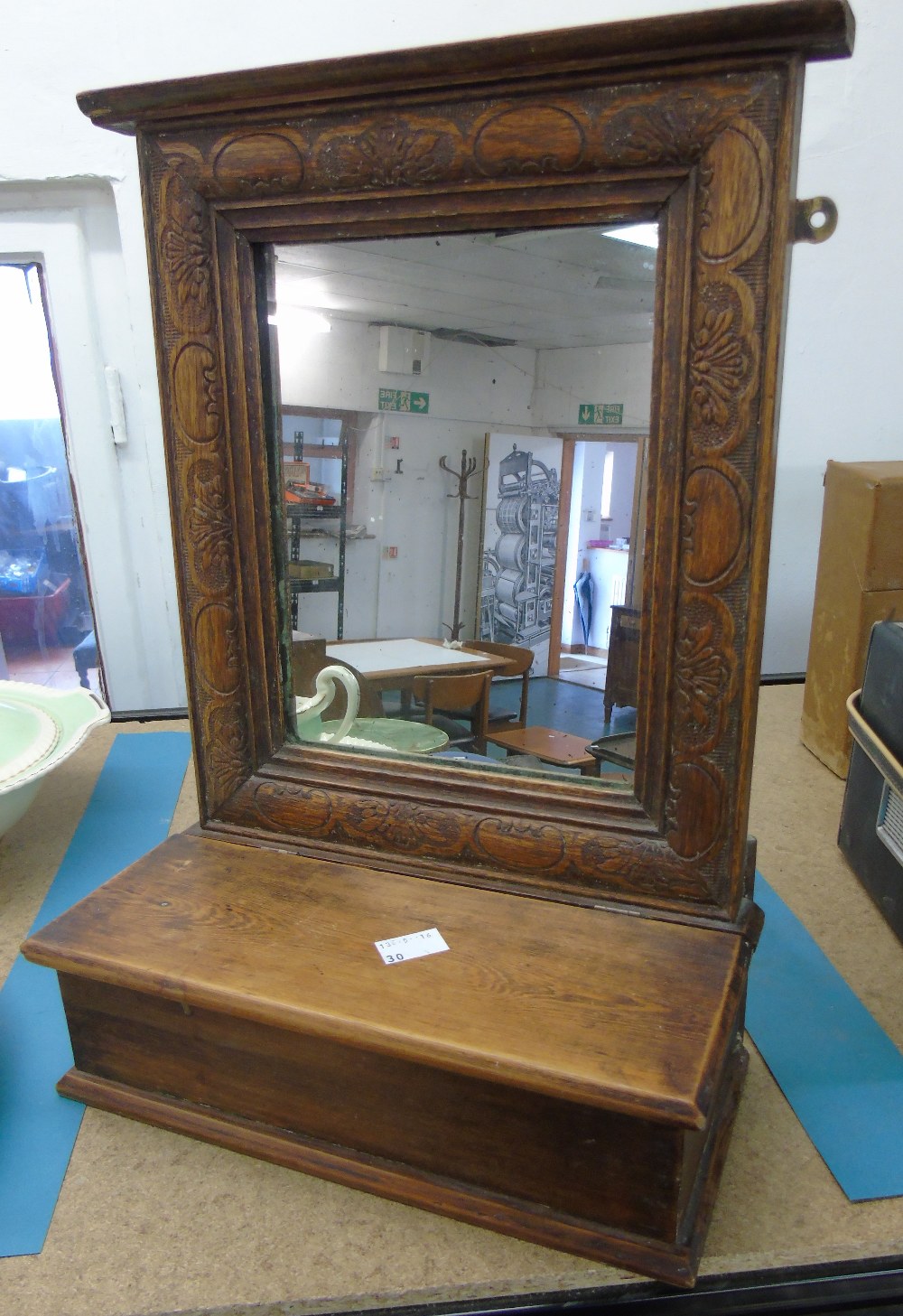 MIRROR WITH STORAGE