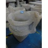 LARGE TWO HANDLED URN