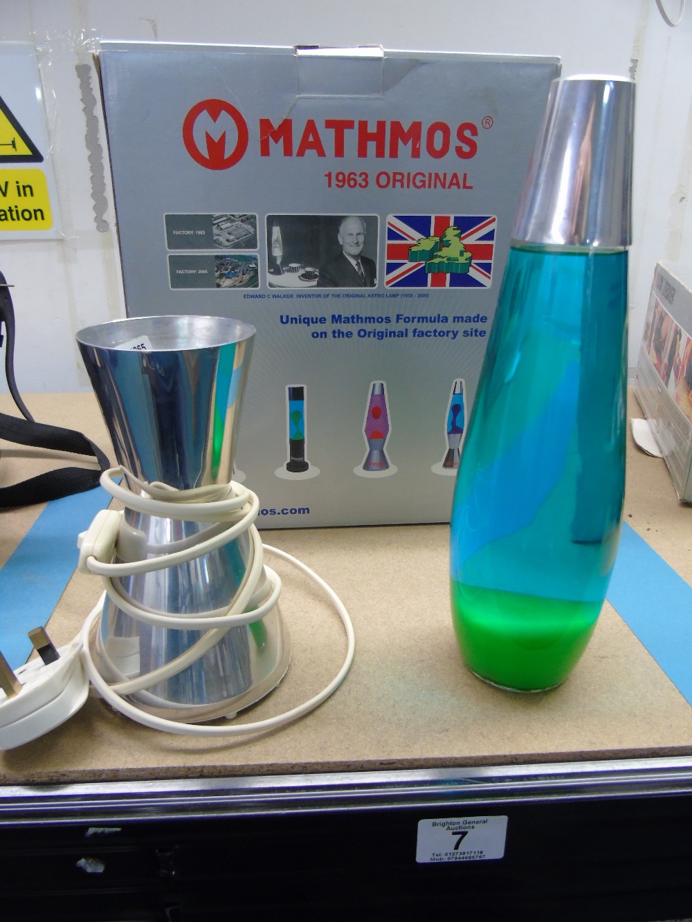 AN ORIGINAL MATHMOS LIGHT BOXED