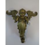 BRONZE ROCOCO STYLE CHERUB