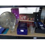 BOXED SETS OF CRYSTAL GLASSES