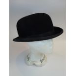 CHRISTY'S OF LONDON BOWLER HAT 7 1/8