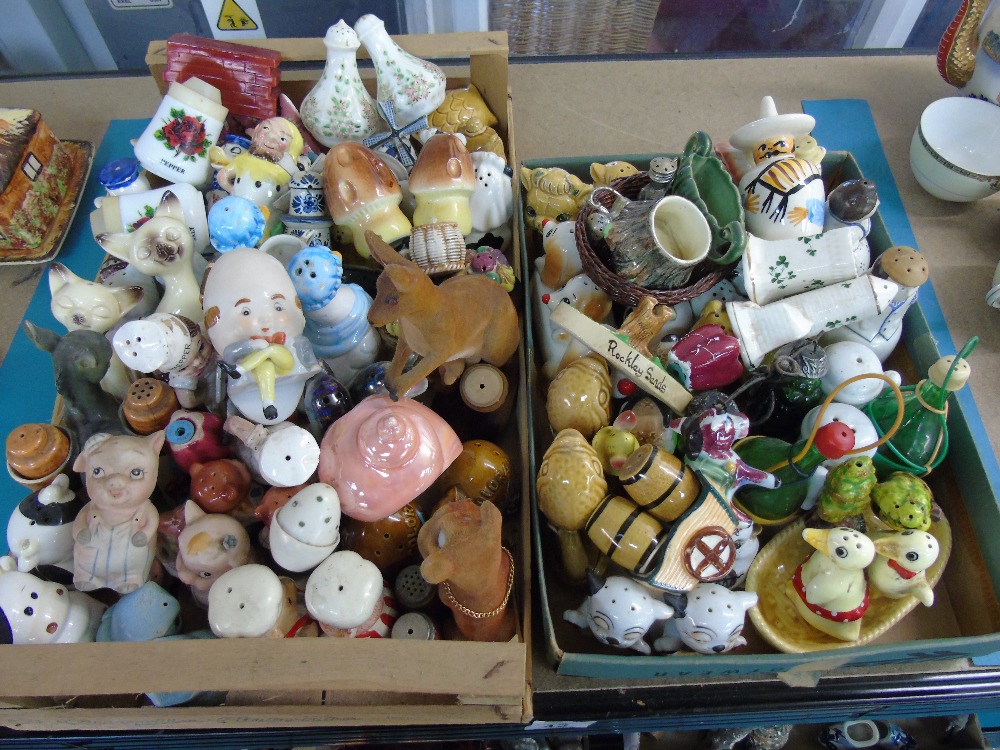 LARGE COLLECTION OF CRUET SETS