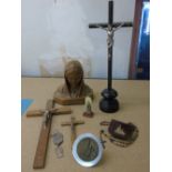 COLLECTION OF RELIGIOUS ITEMS