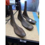 3 X IRON SHOE STRETCHERS