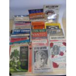 LARGE QUANTITY OF SHEET MUSIC