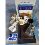 COLLECTION OF MIXED ITEMS INCLUDING ROYAL MUGS