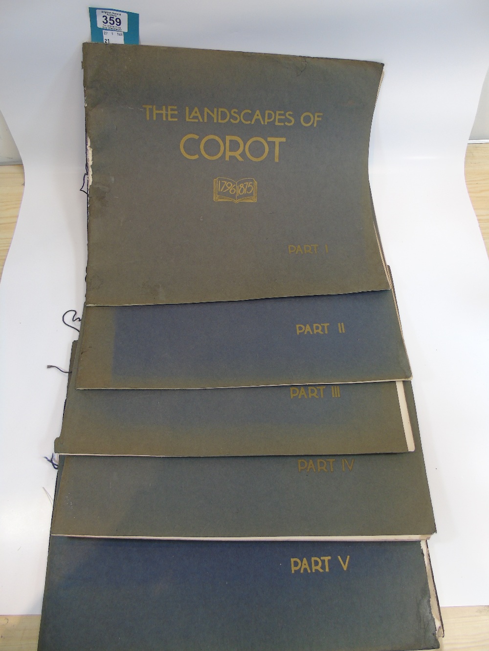 THE LANDSCAPES OF COROT BY THOMPSON D. CROAL PARTS 1-6