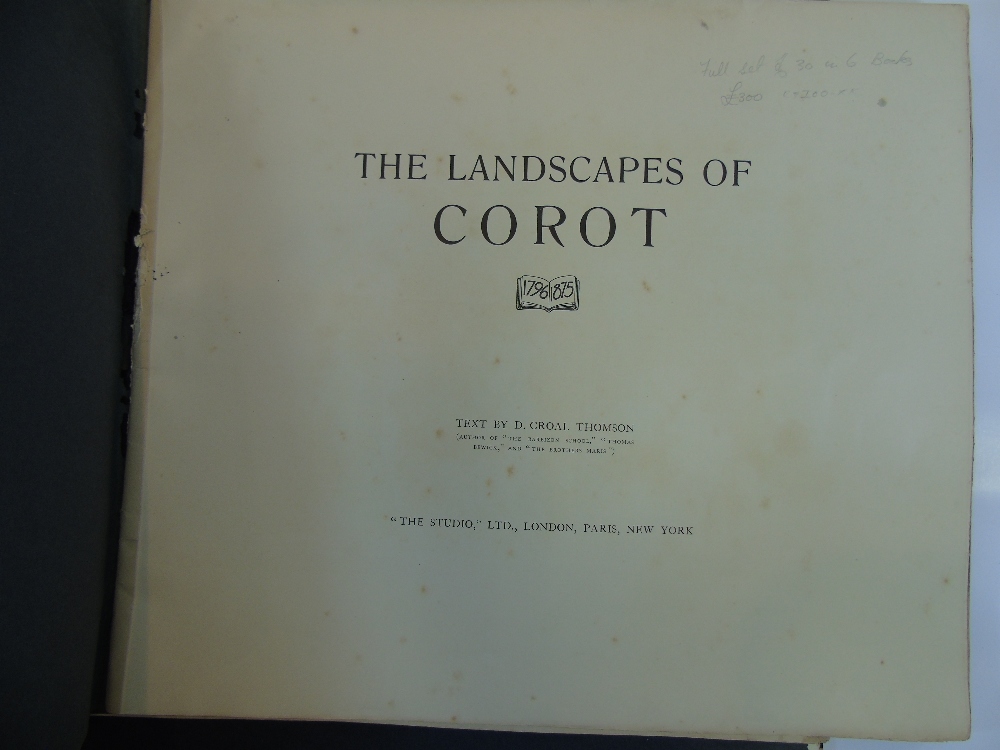 THE LANDSCAPES OF COROT BY THOMPSON D. CROAL PARTS 1-6 - Image 3 of 3