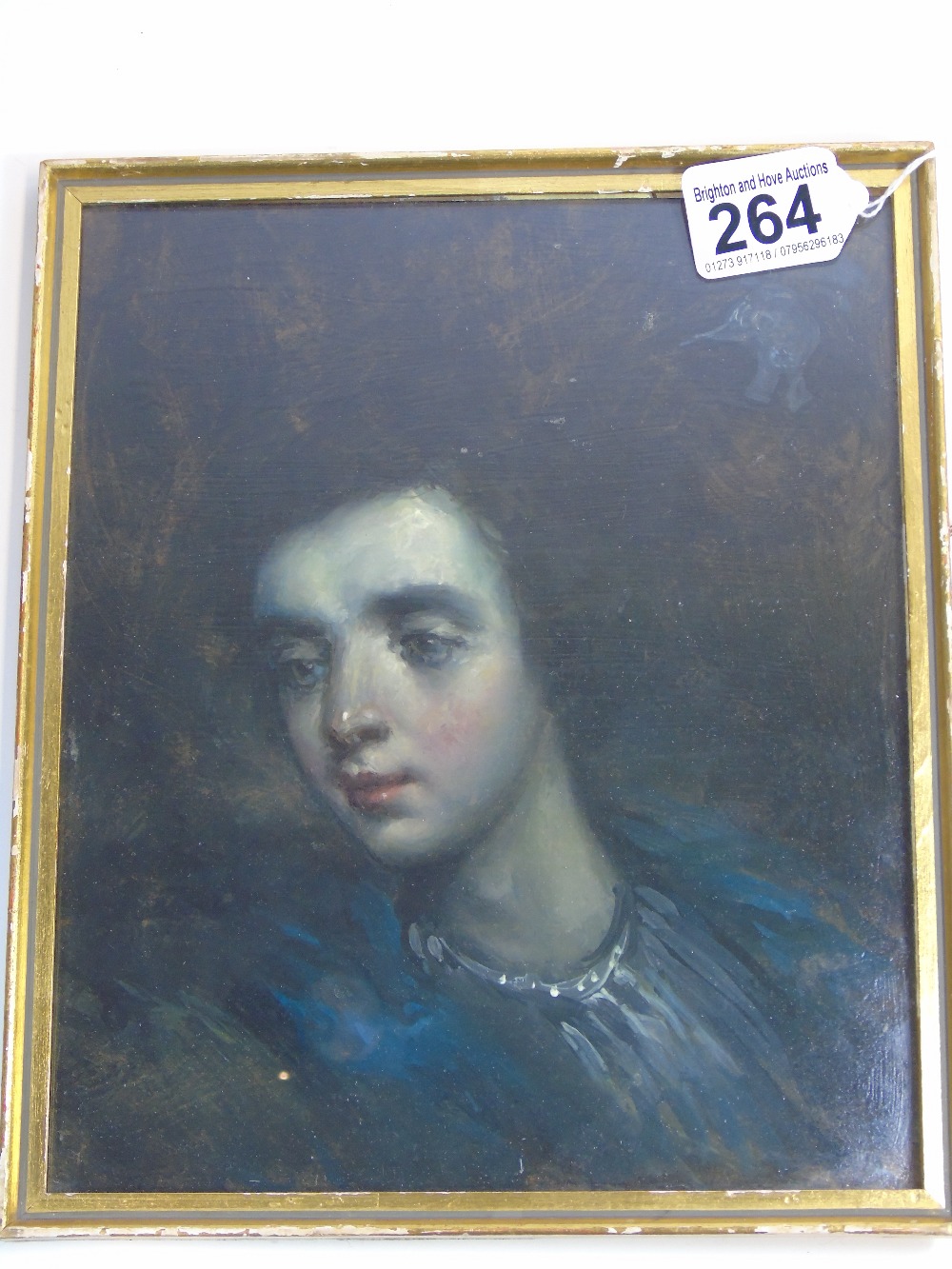 OIL OF A YOUNG BOY