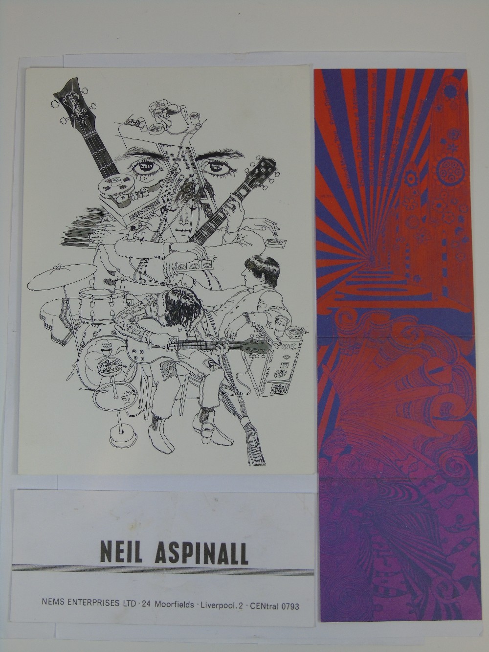 BEATLES RELATED EPHEMERA , NEIL ASPINAL