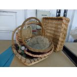BASKETS INCLUDING FRENCH LACE ITEM