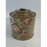 PARKINSONS TOFFEES IMARI PATTERNED TIN