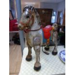 MOBO LARGE TIN TOY HORSE