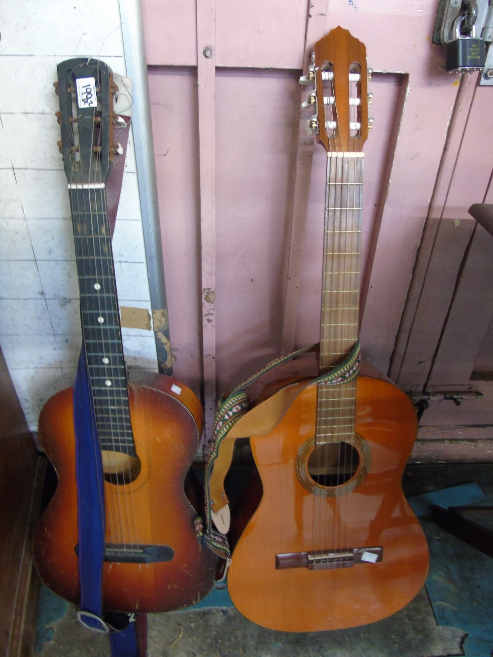 2 ACOUSTIC GUITARS