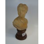 BUST OF A YOUNG GIRL