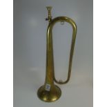 COPPER AND BRASS BUGLE