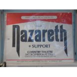 NAZARETH 1977 TOUR POSTER