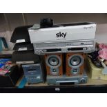 QUANTITY OF ELECTRICAL ITEMS, JVC, SONY, SHARP