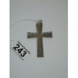 HALL MARKED SILVER CROSS