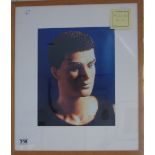 DAN BURN-FORTI, ACTION MAN, ORIGINAL PRINT