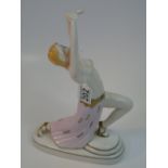 WIEN PORCELAIN FIGURE OF A DANCER