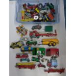 BOX OF ASSORTED METAL VEHICLES