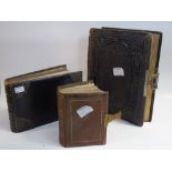 3 VICTORIAN PHOTOGRAPH ALBUMS