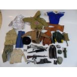 QUANTITY OF ACTION MAN CLOTHING, WEAPONS & ACCESSORIES
