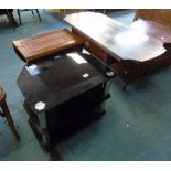 2 X SOFA TABLES, MIRROR &TV STAND