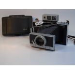 POLAROID LAND CAMERA MODEL 180 + TOMINON LENS