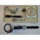 COSTUME JEWELLERY INCLUDING WATCHES
