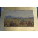 UNFRAMED WATERCOLOUR BY WILLIAM ROBINSON 1835-1899