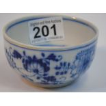 SMALL CHINESE STYLE BLUE & WHITE BOWL