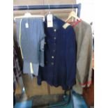 4 PIECES OF AMERICAN CIVIL WAR RE-ENACTMENT CLOTHING