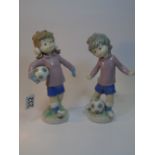 LLADRO BILLY & LILLY FIGURES