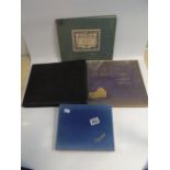 2 PHOTOGRAPH ALBUMS, BOOK OF ETCHINGS BY JAMES MCB