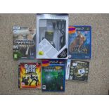 QUANTITY OF DS & PS GAMES & SNAKEBYTE TRAVEL PACK