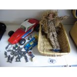 QUANTITY OF TOYS INCLUDING ACTION MAN