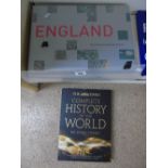 PHOTOGRAPHIC ATLAS OF ENGLAND & THE TIMES COMPLETE HISTORY OF THE WORLD