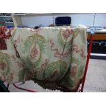 PAIR OF LAURA ASHLEY FABRIC CURTAINS