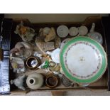 BOX OF MIXED CERAMICS