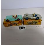 2 BOXED DINKY SPORTS CARS 110 AND 111