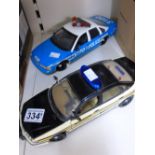 2 AMERICAN POLICE CAR MODELS