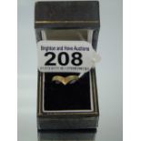 375 GOLD RING 2 GRAMS