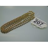 375 GOLD CHAIN A/F 6.8 GRAMS