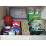 LARGE QUANTITY OF VINTAGE TINS