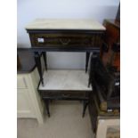 PAIR OF ART DECO BEDSIDE TABLES