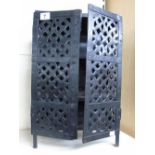 METAL OPENWORK 3 SHELVED UNIT